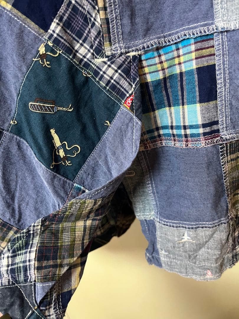 Engineered Garments BEAMS Patchwork Denim Jacket - image 6