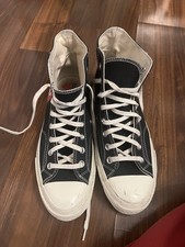 Mens Cdg Converse Size 9.5 Commes Des Garcon