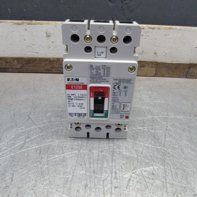EATON EGE3050FFG , E125E CIRCUIT BREAKER, 3P/50A/480V,  MAKE OFFER!