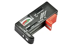 BT20 Battery Tester for AAA, AA, C, D, 9V and Button cell Batteries, 