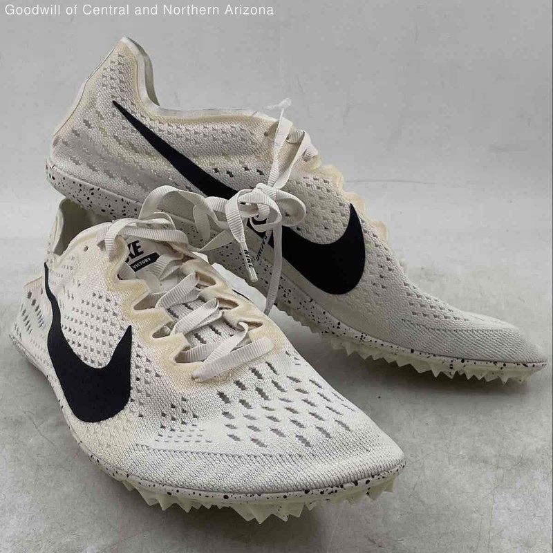Track & Field Nike Black & White Shoes Size 10