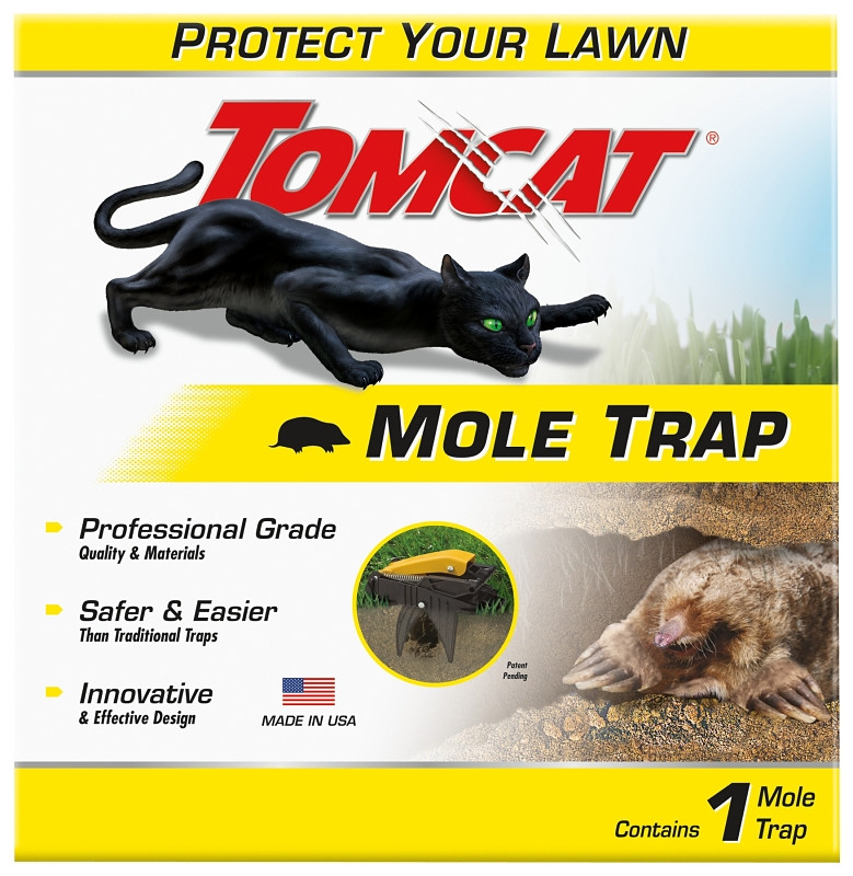 Tomcat Mole Trap, Innovative and Effective Mole Remover Trap Kills Without