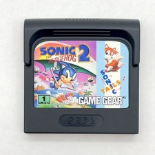 Sonic the Hedgehog 2 Sega Game Gear 1992 Authentic Cartridge Only SHIPS FAST!