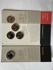 5 x 2016 Brilliant Uncirculated Royal Mint Commemorative £2 Coins