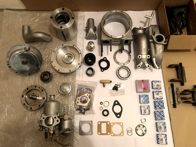 Shorrock C75b Kompressor Supercharger Set für Triumph Spitfire
