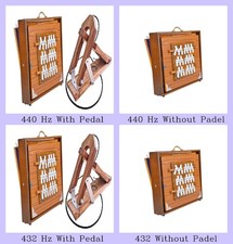 Professional Multi Bellow 36 Notes Sur Peti Shruti Box TeakWood Instrument
