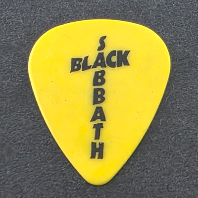 Black Sabbath Gitarren-Plektrum Gitarrenplektrum Tony Iommi Signature The End Tour 2016-17