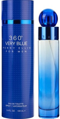 Perry Ellis 360° Very Bule for Men Eau De Toilette 100 ml