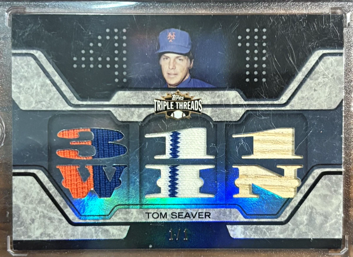 Topps Tom Seaver Baseball Serial Numbered Sports Trading Cards