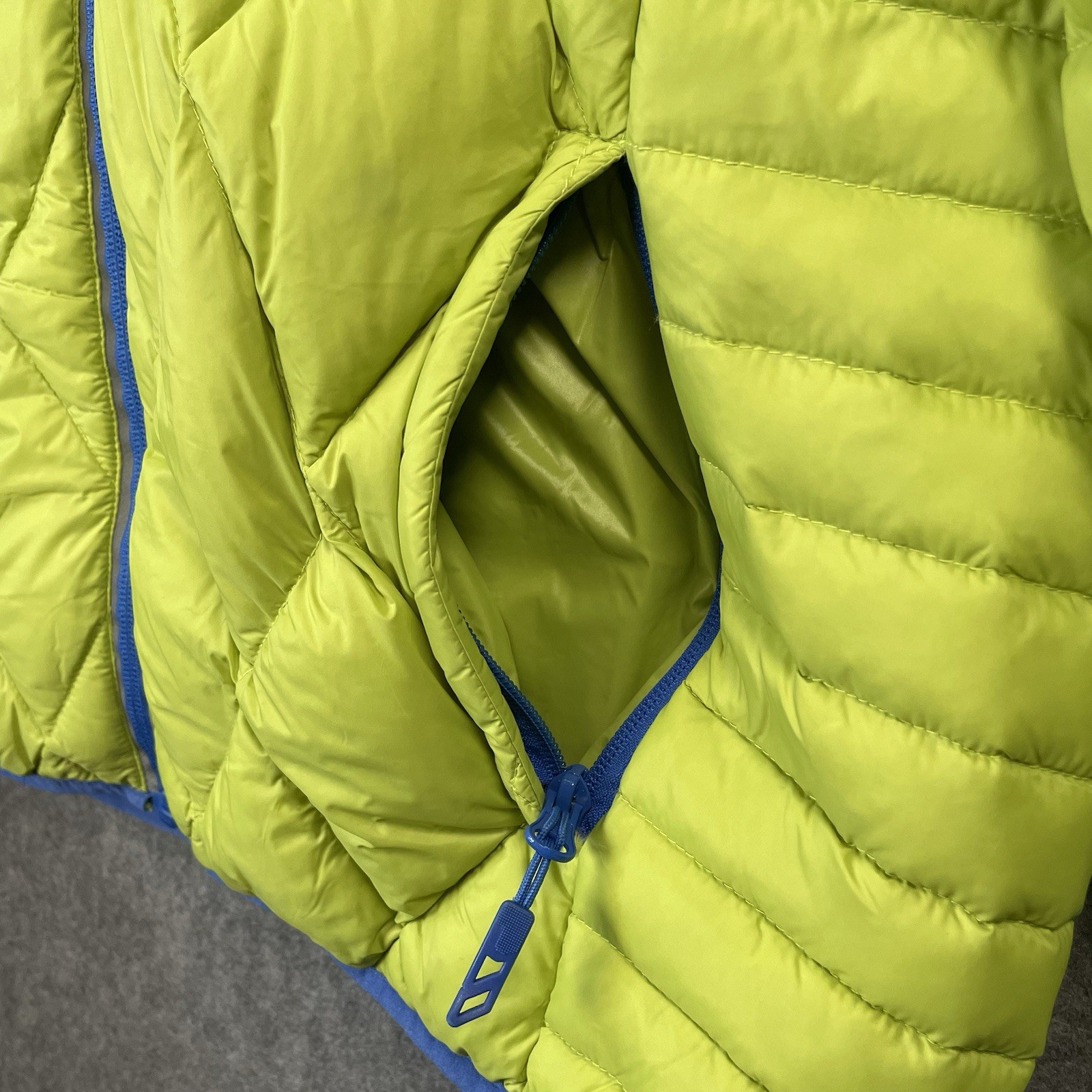 Trespass Down Puffer Jacket Womens Medium Yellow … - image 15