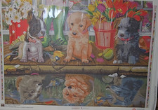 Diamond Art Club - Puppies Reflection by Eduard/ArtBeatStudio - Diamond Painting