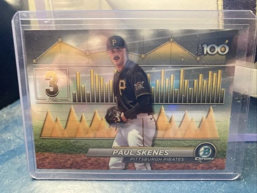 2024 Bowman Bowman chrome Scouts Top 100 Paul Skenes #BTP-3