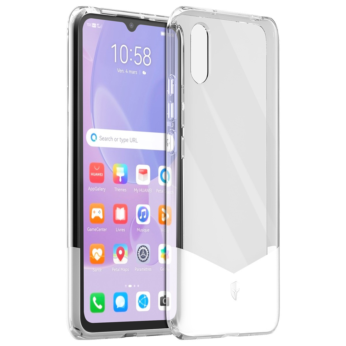 Coque renforcée Force Case Pure transparente pour Xiaomi Redmi 9A - 2