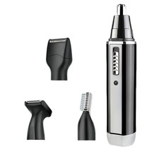 Water Resistant Nose Eyebrow Trimmer  Ear Hair Remover Beard Shaving Clipper