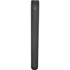 Genova P-12-18 Pipe Nipple, 1/2 in, MIP x MIP, PVC, Gray, SCH 80 Schedule, 18 in