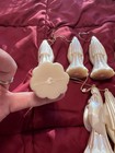 12 Vintage Mother Mary Baby Jesus pearlescent plastic Ornaments Made In Taiwan — photo 9