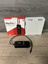 IK Multimedia iRig Pre 2 - XLR Microphone Interface for Smartphones 2615