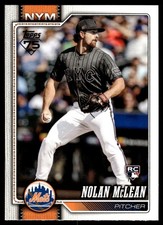 2026 Topps Series 1 NOLAN MCLEAN #214 New York Mets