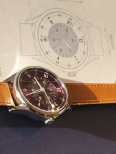 anOrdain Fabrik Model 1 GMT Purple Dial 38mm ...