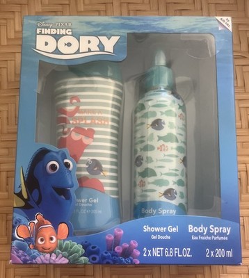 Disney Pixar FINDING DORY Shower Gel & Body Spray Gift Set 6.8 Fl.OZ. NEMO