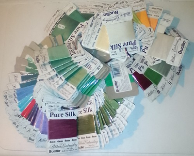 #ad Choose Your Color New Bucilla Pure Silk Ribbon Embroidery Sealed 3 Yds 4mm $1.50