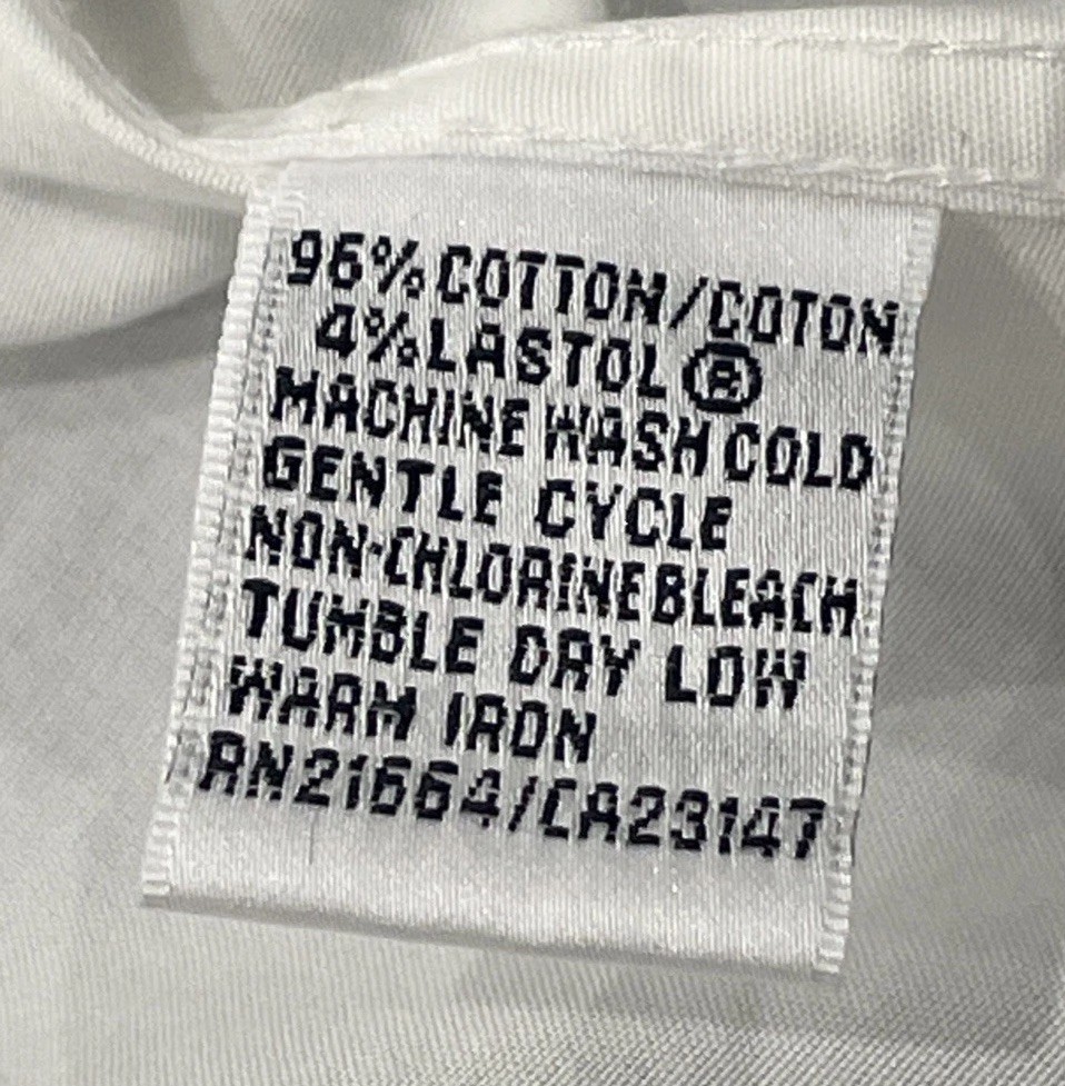 Talbots Button Down Wrinkle Resistant Stretch Whi… - image 9