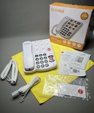 Telefono fisso anziani grande pulsante grande volume forte classico semplice facile utilizzo