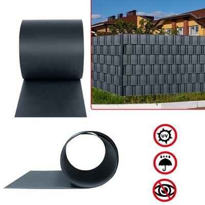Hart PVC Sichtschutzstreifen  Zaunblende Sichtschutz Doppelstabmatten 20pcs