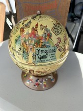 Vintage 1950s Disneyland Globe Game by Walt Disney & Rand McNally  Original Box