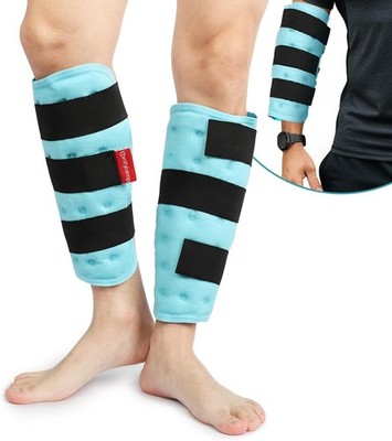 Comfytemp Universal Kühl-Manschette, 2 Stück, 30x30cm Bandage für Beine und Arme