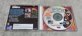 Tom Clancy' Rainbow Six Sega Dreamcast CIB Complete Tested Strategy Shooter Game