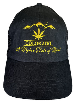 HSM Cap-Colorado A Higher State of Mind-Unstructured-Low Pro-Curved Visor-NEW