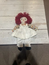 Vintage Raggedy Ann Doll Knickerbocker 14" with HEART MARK