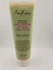 1) Shea Moisture Frizz Defense Styling Gel Cream Raw Shea Cupuacu DISCONTINUED