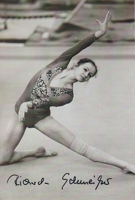 Ricarda SCHMEISSER - DDR, Silber Olympia 1972 Turnen, Original-Autogramm!