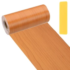 4.7x33' Self-Adhesive Wood Grain Repair Tape with Scraper, Red Cherry