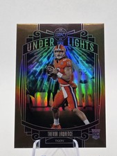 Panini 2021 Legacy Under the Lights Trevor Lawrence Tigers UL-TL Bronze RC /100
