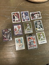 Mike Trout, Los Angeles Angels 14 card lot  Topps, project2020,allen&G & more  
