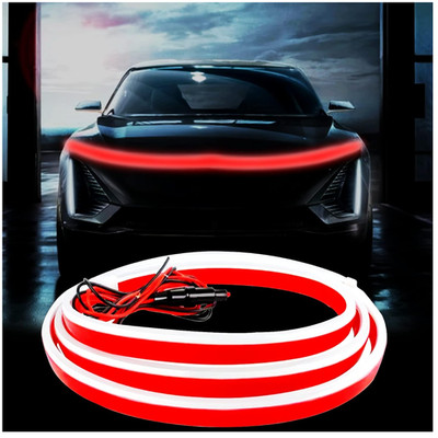 Auto Haube LED Streifen 70 Zoll Rot Dynamic Scan Start-up Effekt
