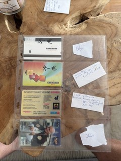 4 x Europe Telephone Cards (Holland Edition 500)