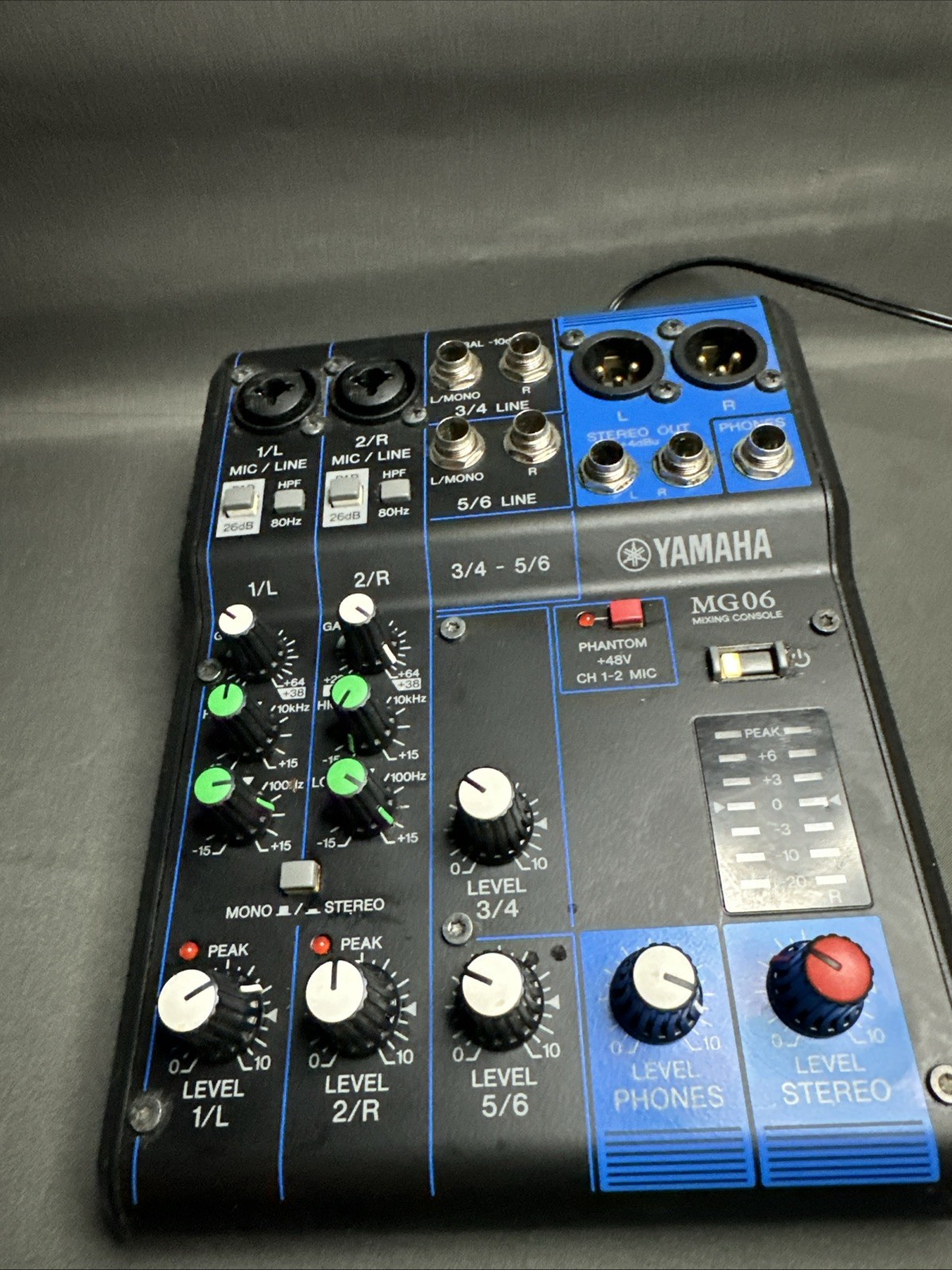 Yamaha MG06X 6-Channel Mixing Console