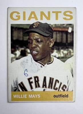 1964 Topps #150 Willie Mays (Giants) LB35-02