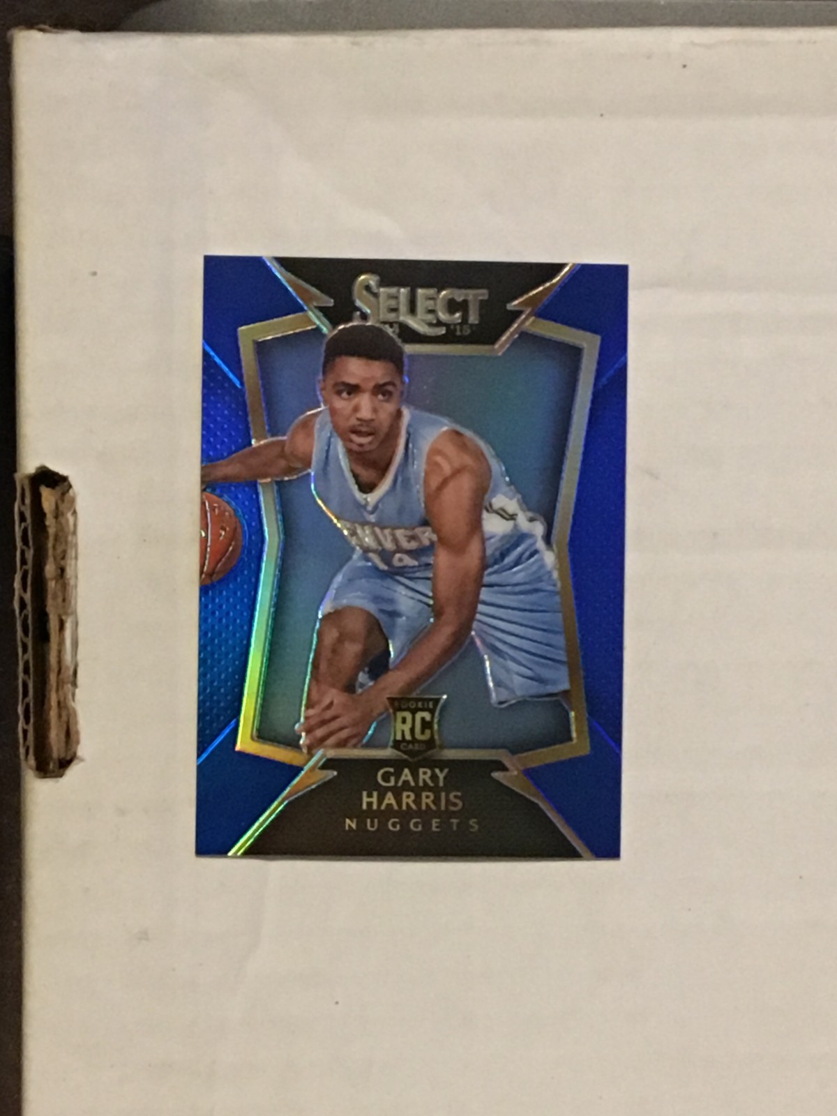 2014 Select Gary Harris #93 Blue Prizm RC 47/249