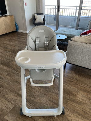 Peg Perego Siesta High Chair - Pure Grey