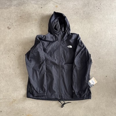 The North Face Antora Rain Jacket Men's Size 2XL XXL Black Full Zip Hooded New