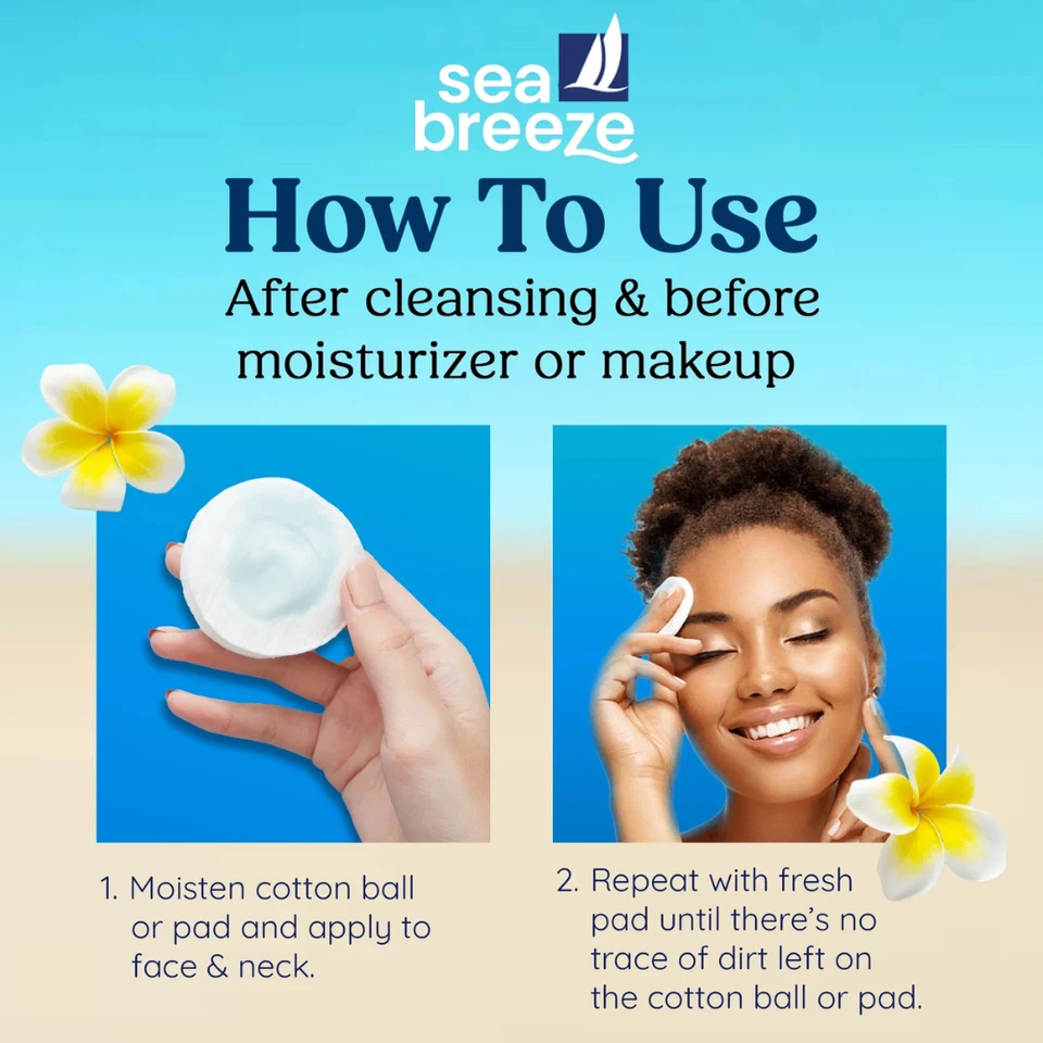 Sea Breeze Original Formula Astringent for All Skin, Acne & Blemishes, 2 PACK - Image 4 of 4