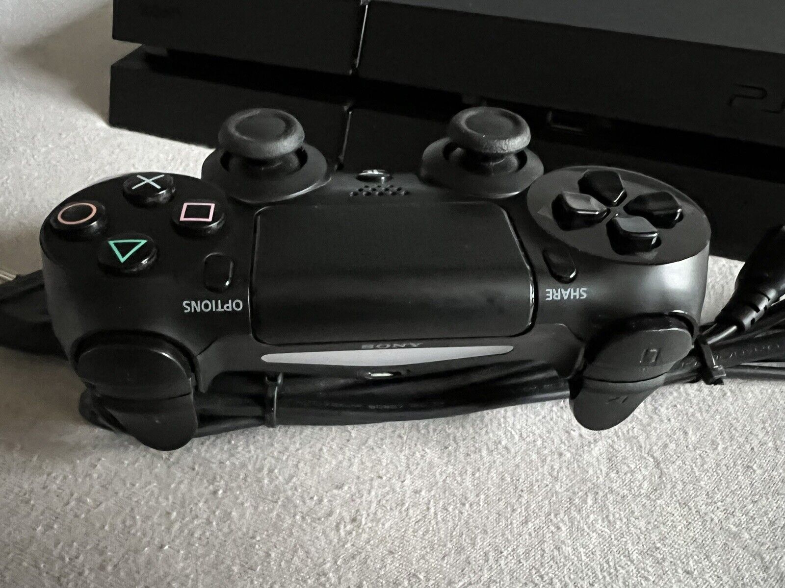 SONY PS4 PlayStation 4 Konsole 500 GB Schwarz *TOP!* selten genutzt Zweitgerät