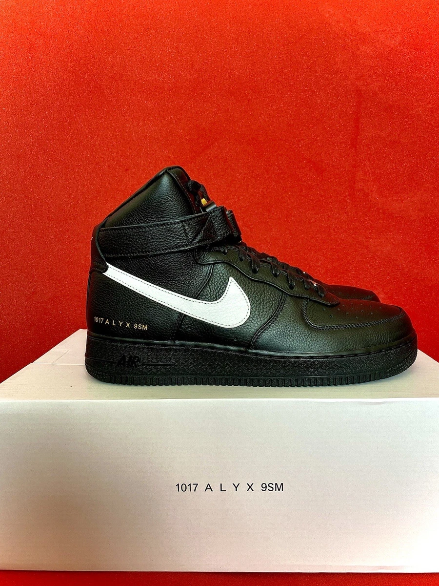 Preços baixos em Nike 1017 ALYX 9SM x Air Force 1 High Black White Preços baixos em Nike 1017 ALYX 9SM x Air Force 1 High Black White