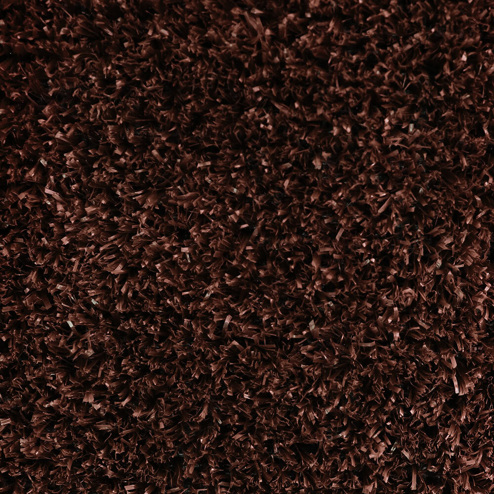 Outdoor Artificial Turf with Marine Backing COFFEE BROWN Spectrum Series .25 In.