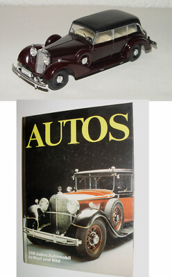 RIO Nr. 22 GROSSER MERCEDES 7,7 Liter 1938 Bordeaux Oldtimer 1:43 + Zugabe